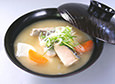 Arajiru (soup made from bony parts of fish)