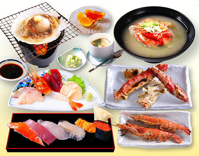 Yanshu Sushi and Crab Seafood Meal